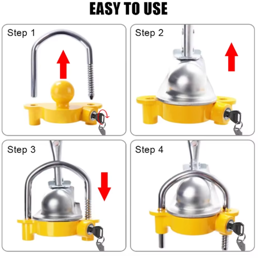 U Lock Heavy Duty - Ağır Hizmet Tipi Treyler Çekme Kancası
