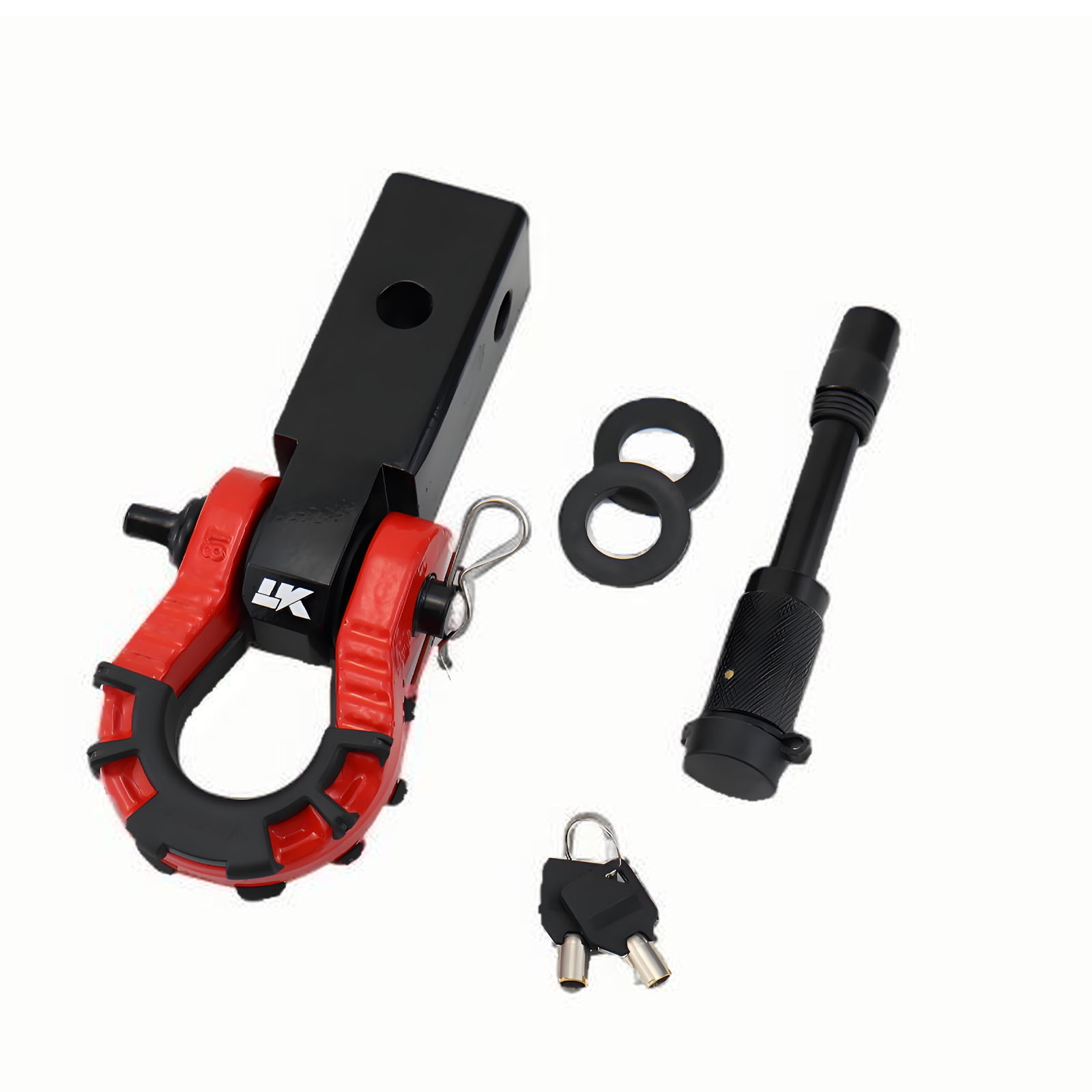U Lock Heavy Duty - 1 takım 8T D halka köstek