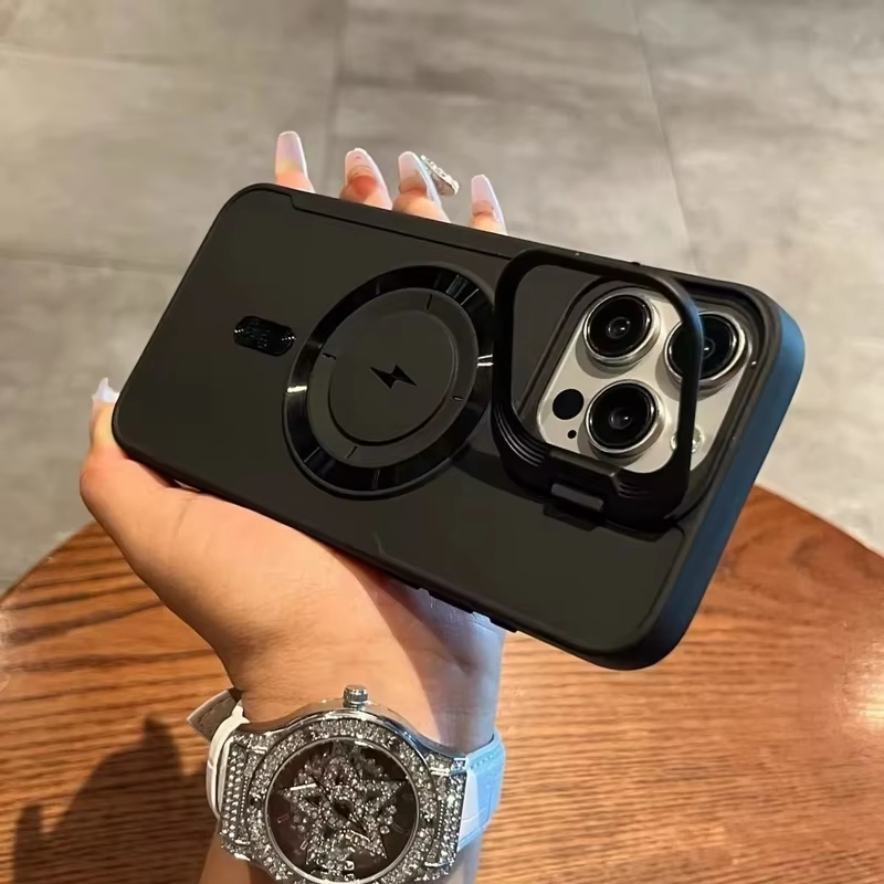 Kickstand Adjustable - Yeni Magsafe Telefon Kılıfı İçin Manyetik