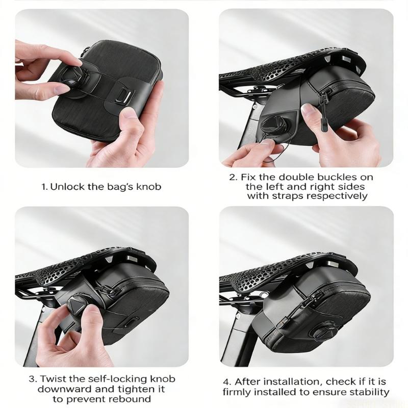 Saddle Bag Under Seat - U2JB Bisiklet Eyer Çantası Arka Alet