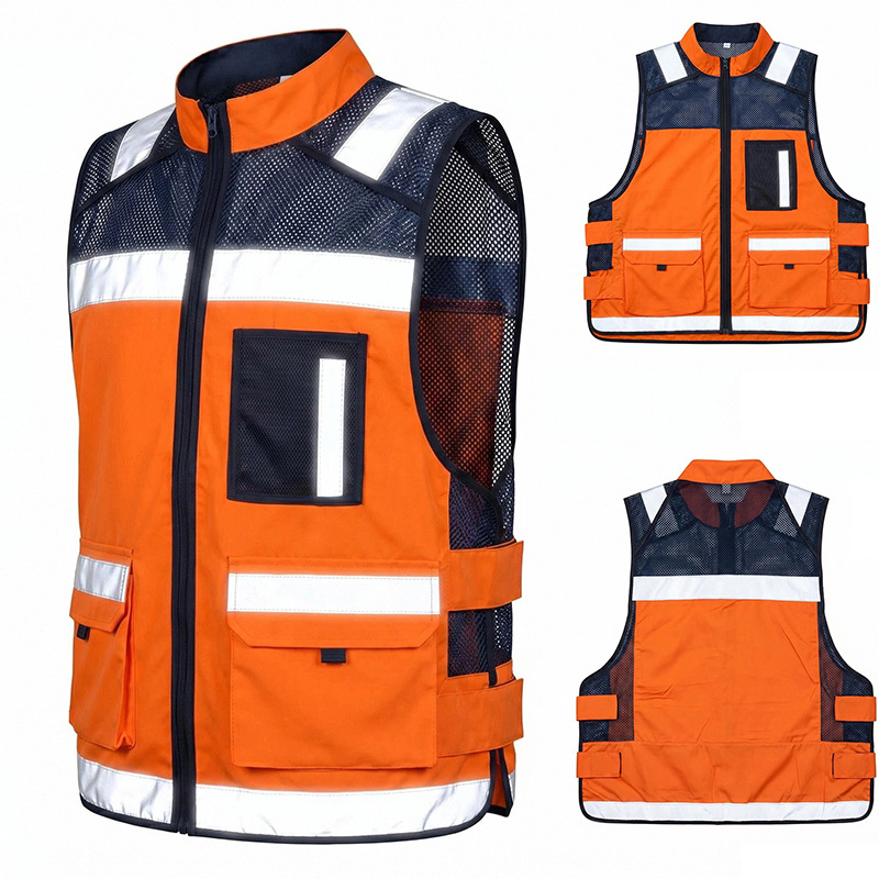 Reflective Vest Cycling - AYGHK Liderlik Yansıtıcı Yelek Güvenlik Kıyafeti