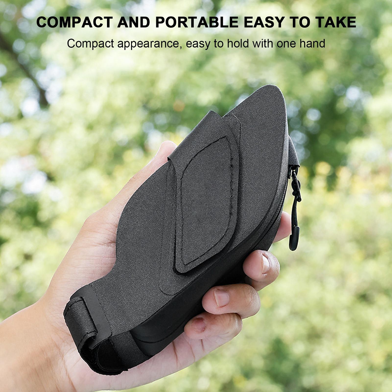 Saddle Bag Under Seat - 0.25L TPU Su Geçirmez Bisiklet Sele