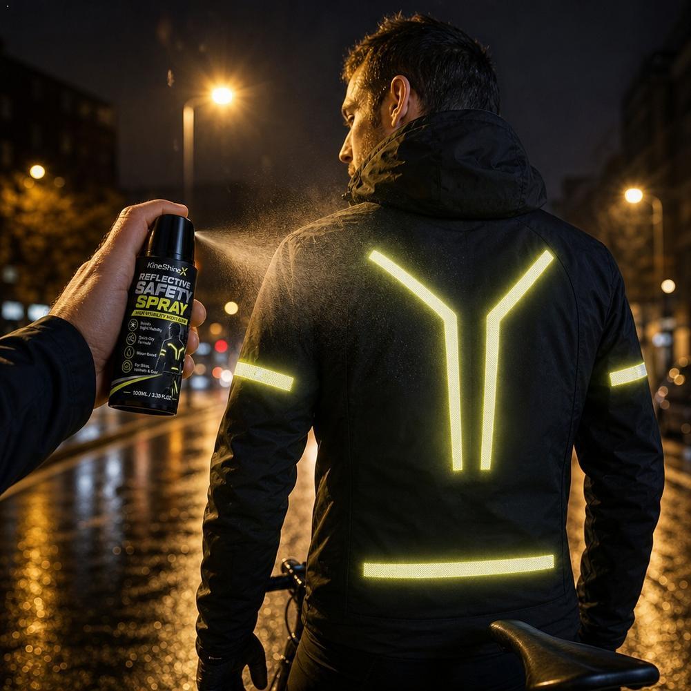 Commute Cycling Helmet - Gece Yansıtıcı Güvenlik Spreyi Yüksek Görünürlüklü