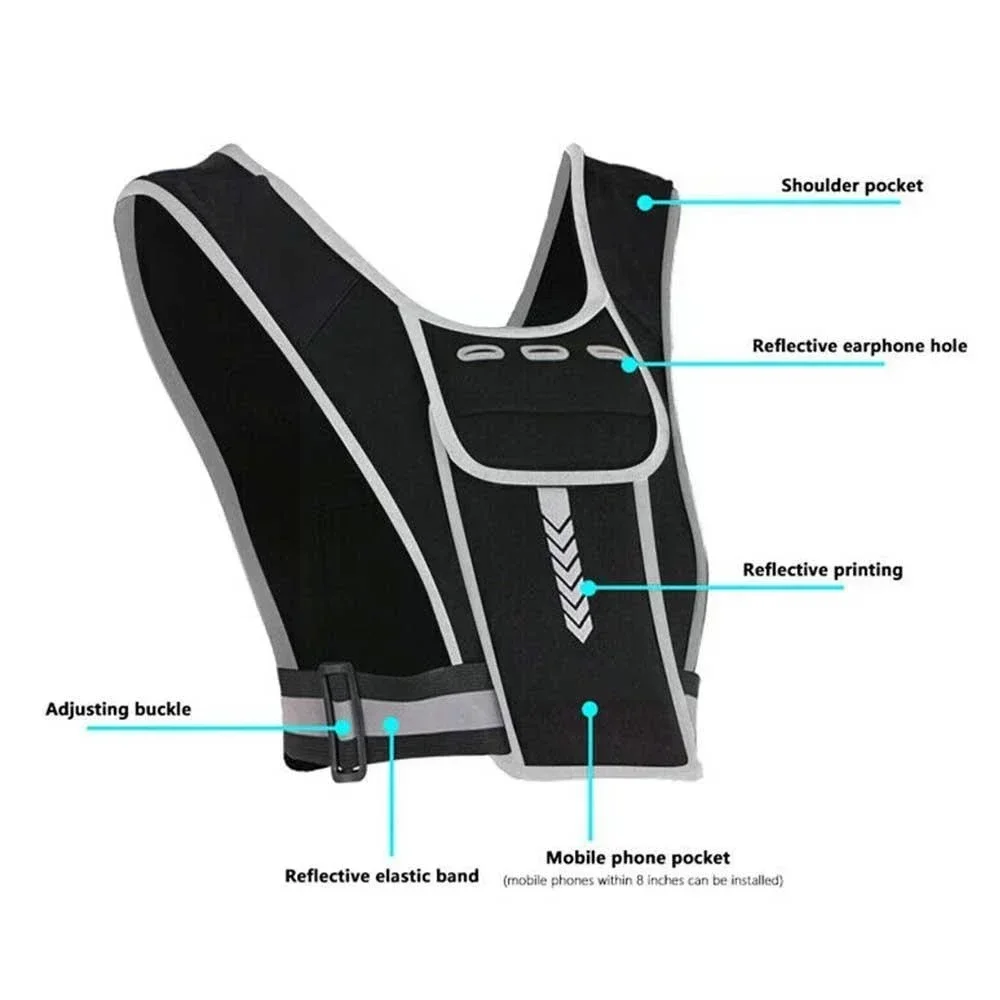 1 Adet Yansıtıcı Koşu Yeleği,  - Reflective Vest Cycling incelemesi ve fiyatı