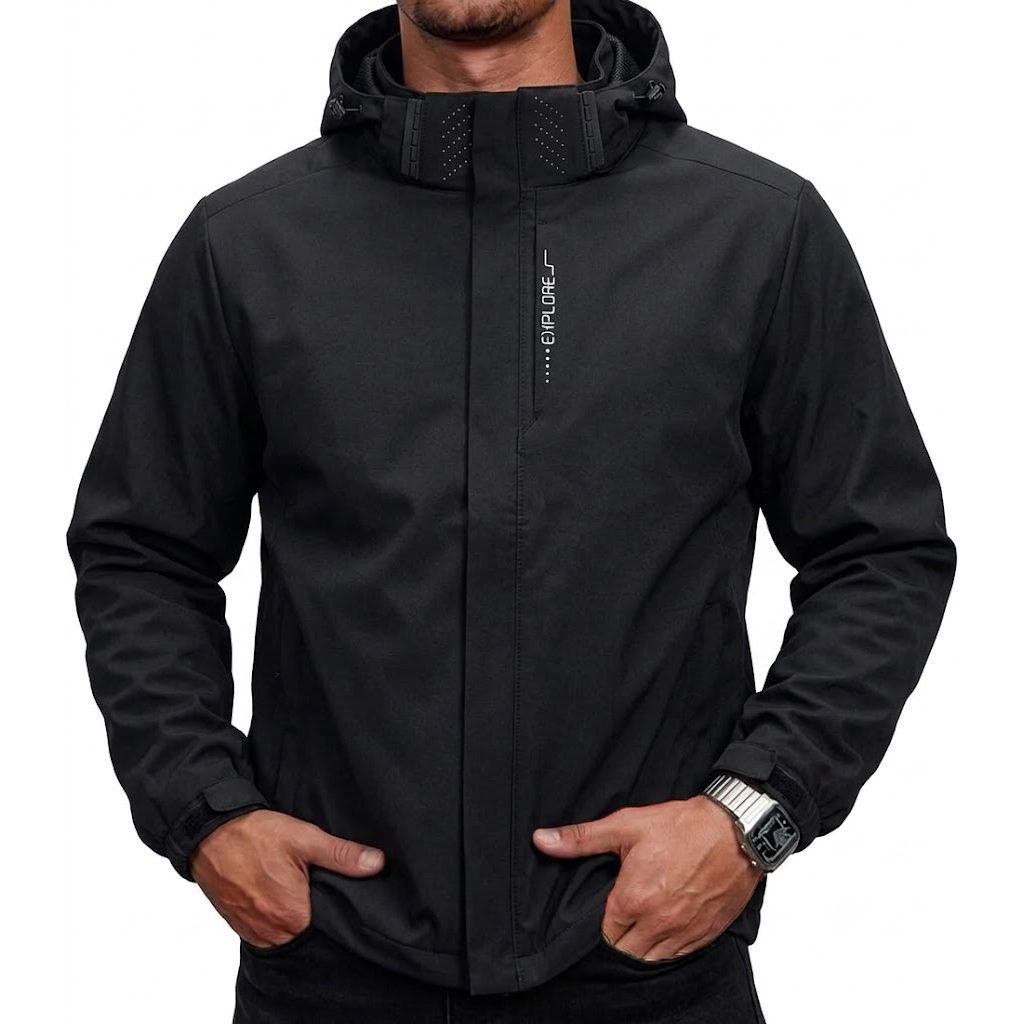 Erkek Su Geçirmez Taktik Rüzga - Cycling Rain Jacket Commute incelemesi ve fiyatı