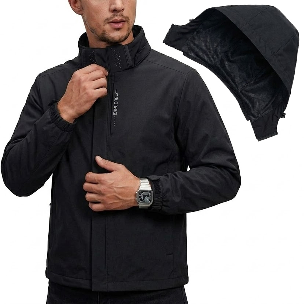 Erkek Su Geçirmez Taktik Rüzga - Cycling Rain Jacket Commute incelemesi ve fiyatı
