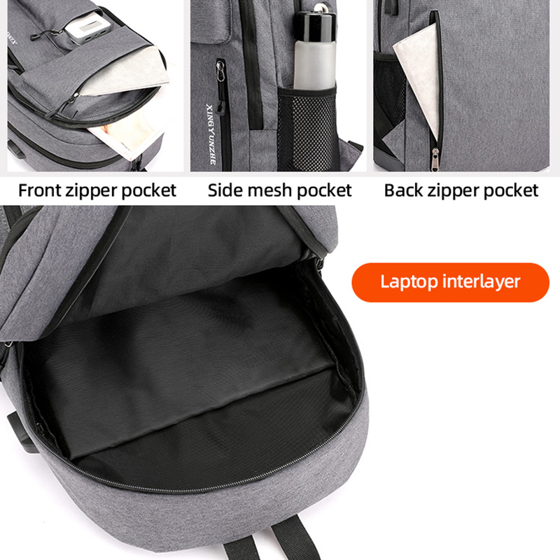 Erkekler Kadınlar USB Şarj Sır - Cycling Commuter Backpack Laptop incelemesi ve fiyatı