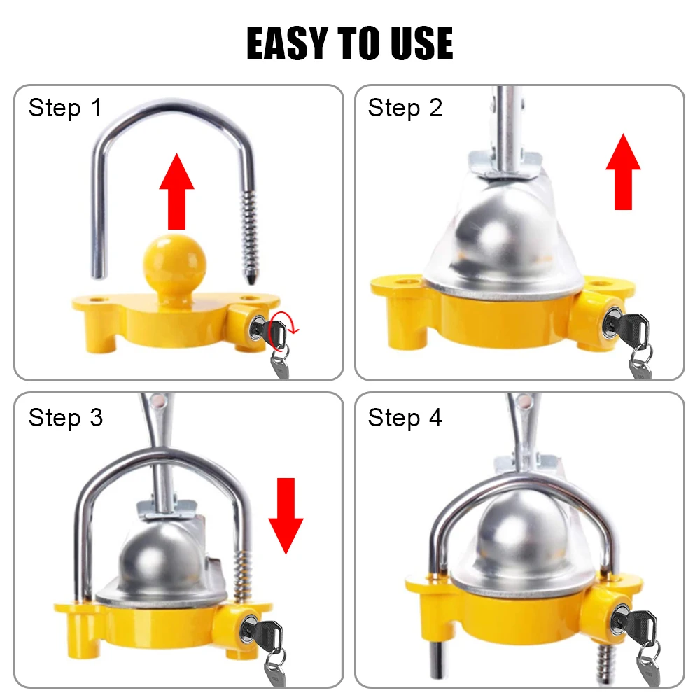 Çeki topu güvenlik anti-hırsız - U Lock Heavy Duty incelemesi ve fiyatı