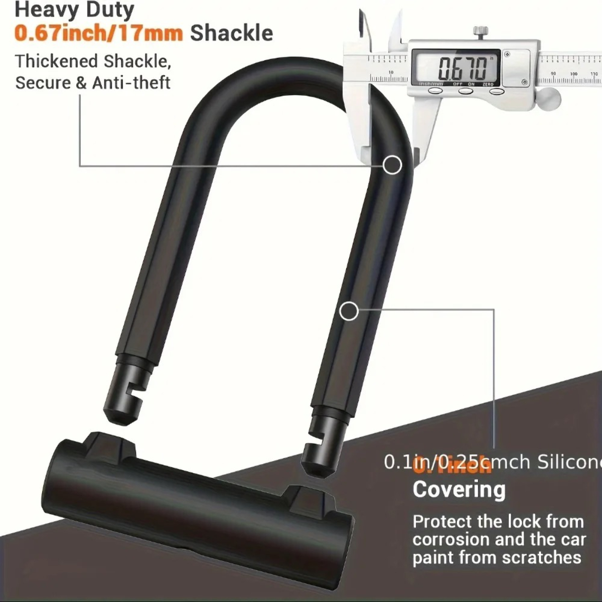 Bisiklet Kilidi Ağır Hizmet Hı - U Lock Heavy Duty incelemesi ve fiyatı