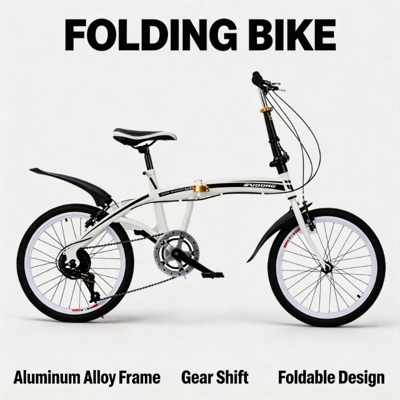 20 İnç Katlanır Bisiklet - Kom - Commuter Biking incelemesi ve fiyatı