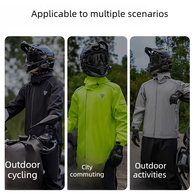 Motosiklet Yağmurluk Su Geçirm - Cycling Rain Jacket Commute incelemesi ve fiyatı