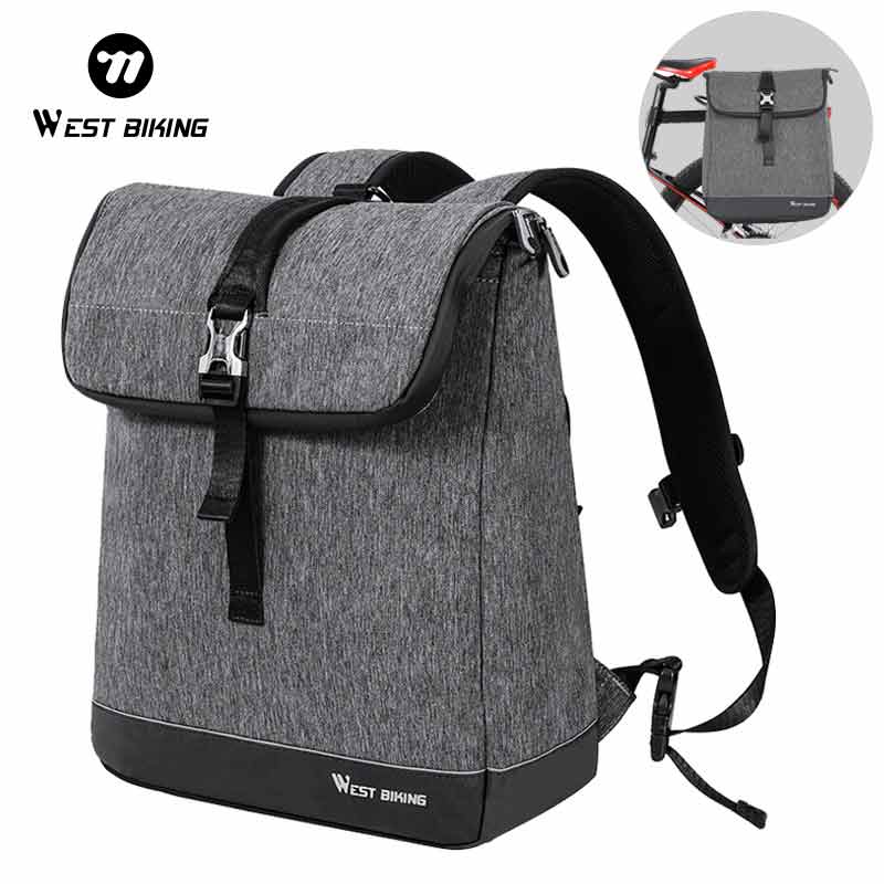 WEST BIKING Flap Roll Top Bisi - Cycling Commuter Backpack Laptop incelemesi ve fiyatı