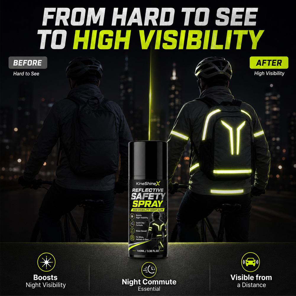 Gece Yansıtıcı Güvenlik Spreyi - Commute Cycling Helmet incelemesi ve fiyatı