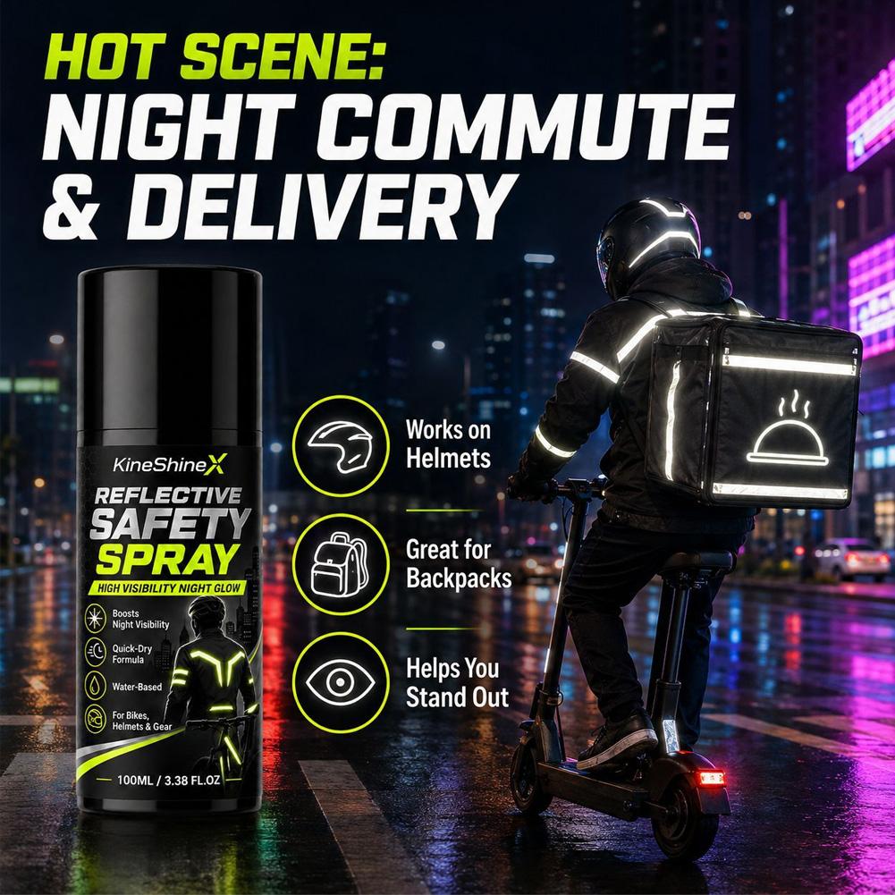 Gece Yansıtıcı Güvenlik Spreyi - Commute Cycling Helmet incelemesi ve fiyatı