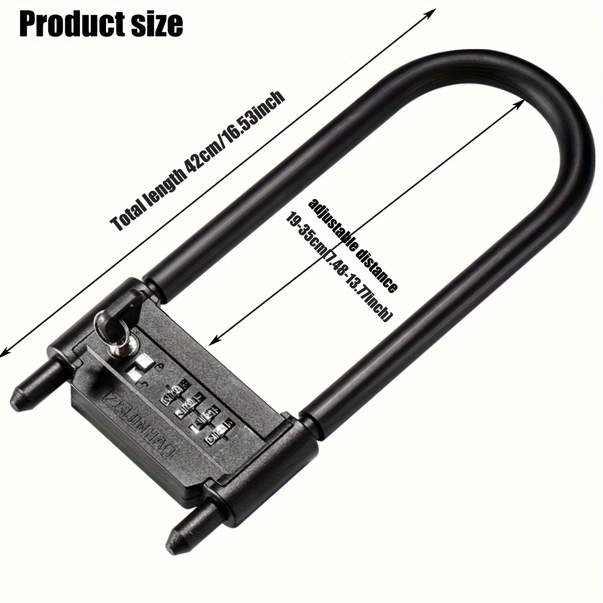 16.5 inç bisiklet kombinasyonu - U Lock Heavy Duty incelemesi ve fiyatı